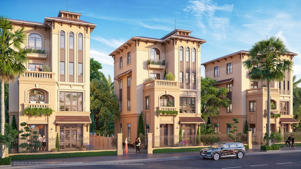 mặt bằng biệt thự đơn lập Vinhomes Green Paradise Cần Giờ
