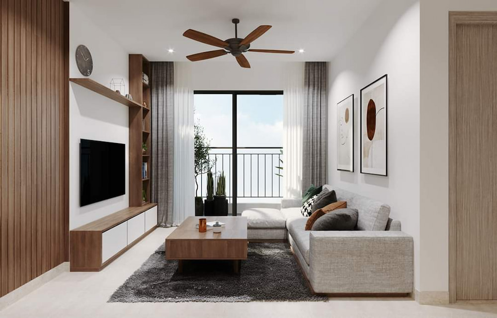 thiết kế căn hộ vinhomes hóc môn