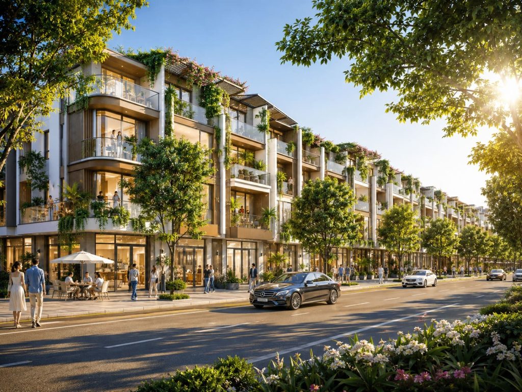 nhà phố vinhomes saigon park hóc môn