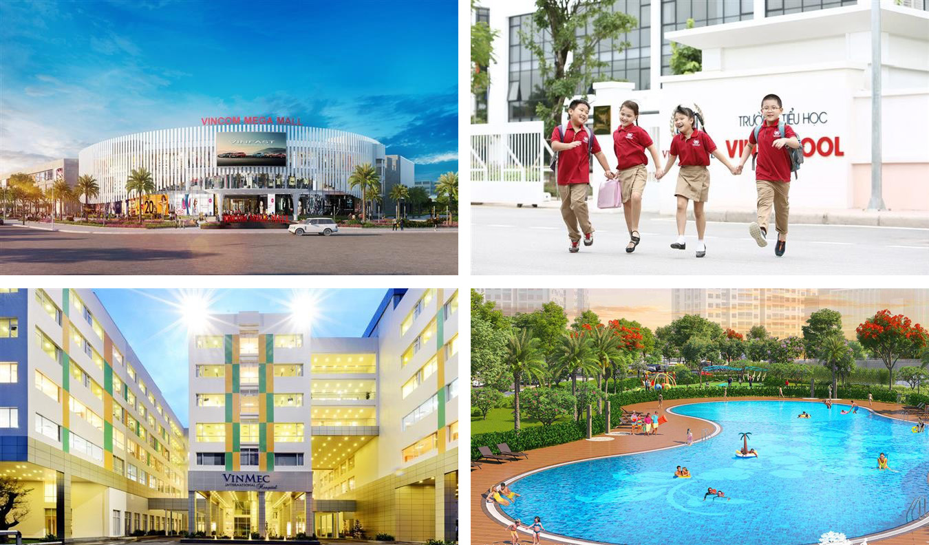 hệ thống tiện ích all in one của vinhomes