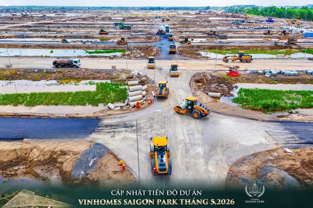 tiến độ vinhomes saigon park mới nhất