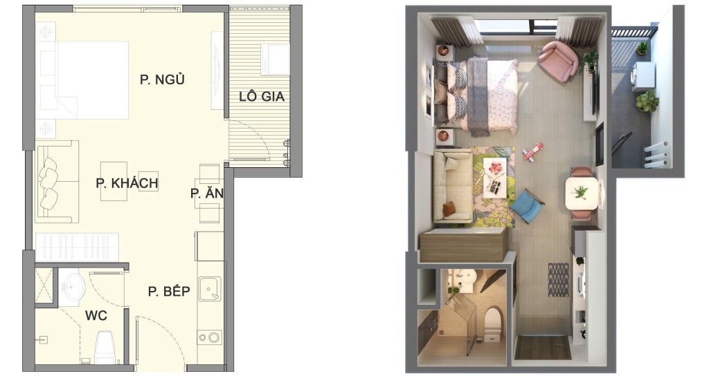 Đặc điểm thiết kế từng dòng căn hộ Vinhomes Hóc Môn