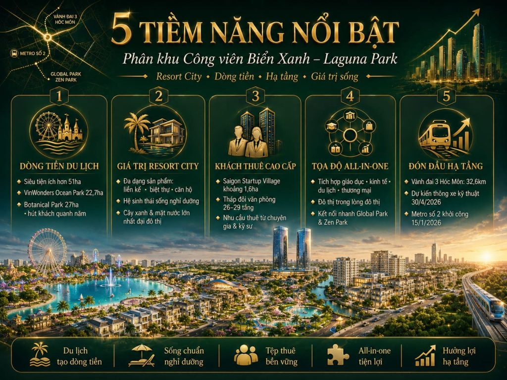 đầu tư Laguna Park - vinhomes hóc môn