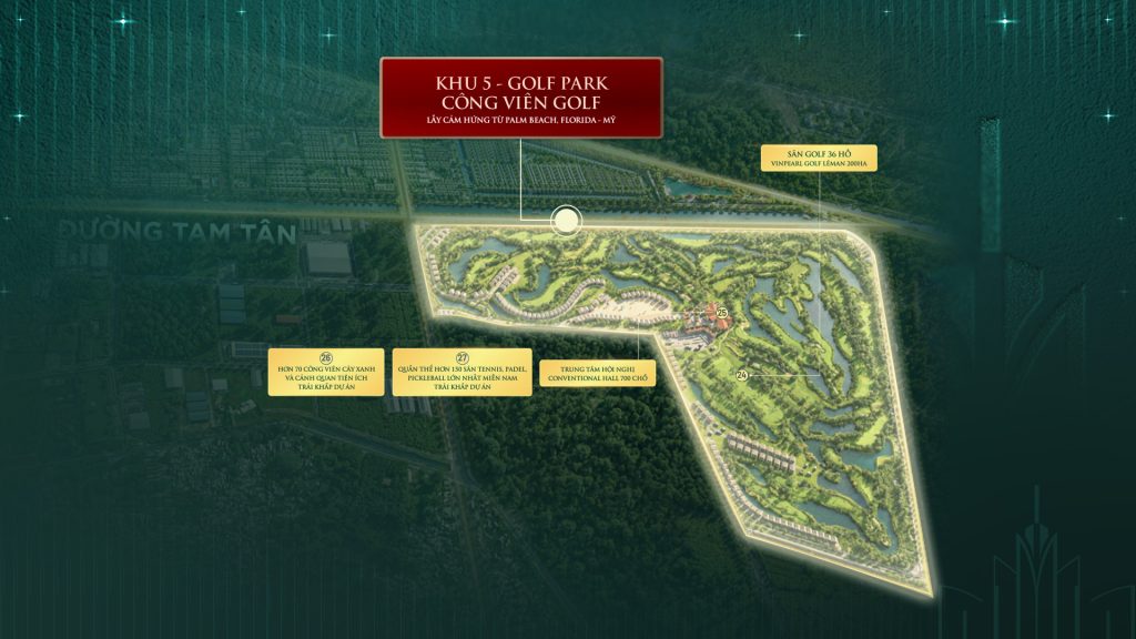 phân khu golf park