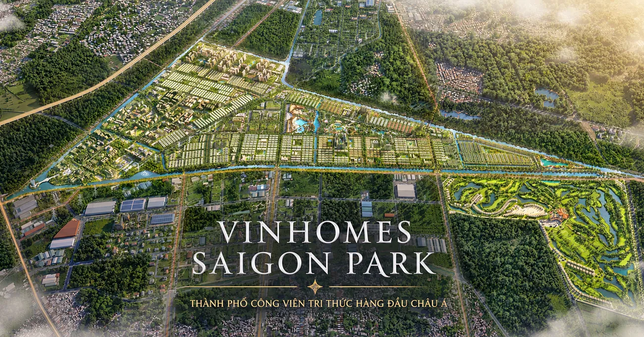 Phối cảnh Vinhomes Hóc Môn (Vinhomes Saigon Park)