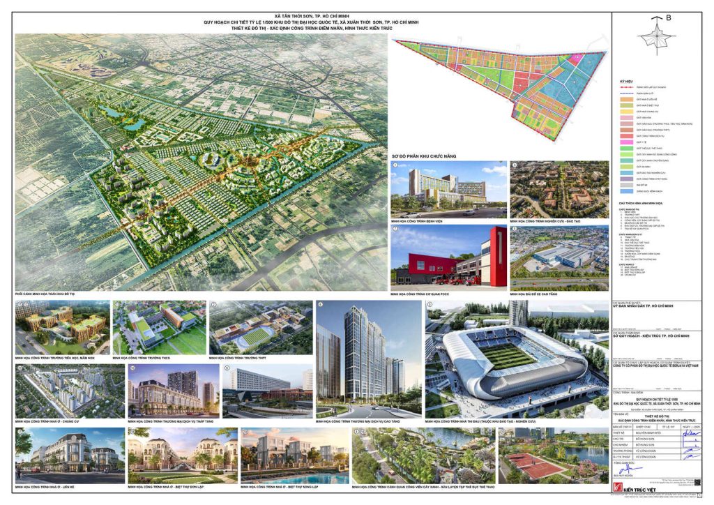 quy hoạch 1/500 vinhomes hóc môn
